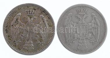 Szerbia 1884-1904. 5p Cu-Ni (2xklf) T:2,2-
Serbia 1884-1904. 5 Para Cu-Ni (2xdiff) C:XF,VF
Krause ...