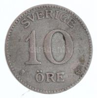 Svédország 1916. 10ö Ag T:2-  Sweden 1916. 10 Öre Ag C:VF  Krause KM#780