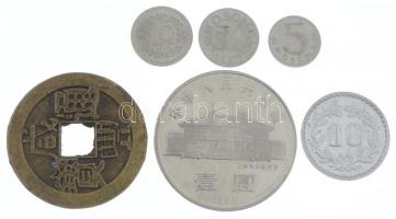 6db-os vegyes érmetétel, közte Ausztria 1937. 5gr + 1937. 10gr + 1937. 50gr fém minipénz T:1-2