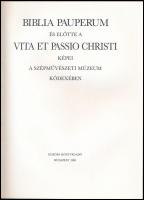 Biblia Pauperum és előtte a Vita et Passio Christi képei a Szépművészeti Múzeum kódexében. A tanulmá...