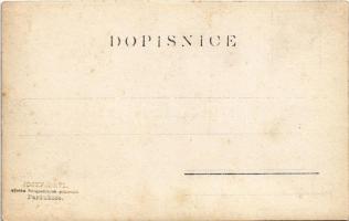 Hídépítés / Austro-Hungarian K.u.K. military, bridge building. Josef Deyl (Pardubice) photo