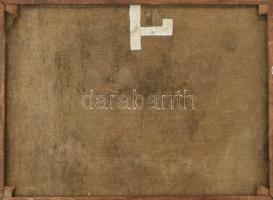 Keszely-Székházy Tódor (1894-1975): I. világháborús honvéd katona portréja. Olaj, vászon, jelezve jo...