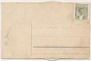 1848-1908 Ferenc József uralkodásának 60. évfordulója. Jubileumi díszes, szecessziós, dombornyomott ...