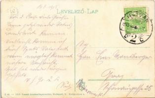 1915 Hatvan, Római katolikus templom és tér. Vasúti levelezőlapárusítás 3. 1915. (EB)