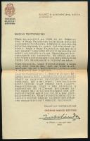 1935 Országos Rákóczi Szövetség levele és levelezőlapja