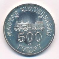 1991. 500Ft Ag "Széchenyi István" kapszulában T:BU 
Adamo EM122