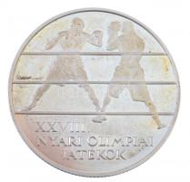 2004. 5000Ft Ag Nyári olimpia - Athén tokban T:2 (PP) ujjlenyomatos, patina Adamo EM189