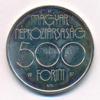 1987. 500Ft Ag "Nyári Olimpia - Szöul 1988" kapszulában T:BU 
Adamo EM99