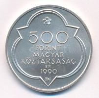 1990. 500Ft Ag "Mátyás király - Buda" kapszulában T:BU 
Adamo EM114