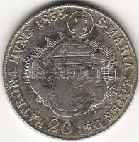 1835B. 20Kr ezüst  T:3/4