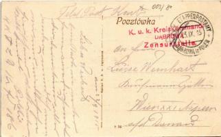 1915 Dabrowa Gornicza, Widoki Dabrowy; Dworzec DZWW, Kosciól, Ul. Klubewa, Klub, Ul. Francuska, Kopa...