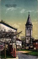 1917 Skocjan, San Canziano, St. Kanzian; Kirche / chiesa / cerkev / church (EK)