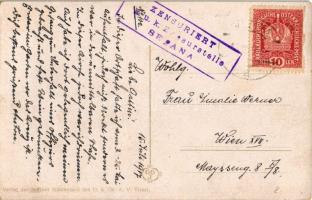 1917 Skocjan, San Canziano, St. Kanzian; Kirche / chiesa / cerkev / church (EK)