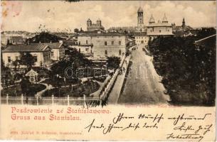 Ivano-Frankivsk, Stanislawów, Stanislau; Ogólny widok / general view (r)