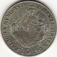 1835B. 20Kr ezüst  T:3/4