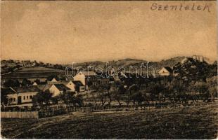 1911 Szentelek, Stegersbach; látkép / general view (EK)