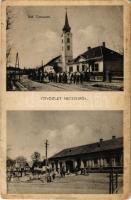 1939 Negyed, Neded; Református templom, utca, üzlet / church, street view, shop (Rb)