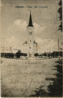1925 Vízkelet, Cierny Brod; Római katolikus templom. Fogyasztási Szövetkezet kiadása / Catholic church (Rb)