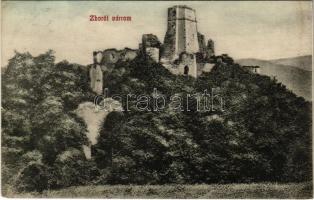 1913 Zboró, Zborov; várrom. Horovitz kiadása / Zborovsky hrad / castle ruins (r)