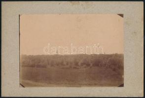 cca 1900 Nagykároly, látképek, kartonra kasírozott fotók, 12×18 cm