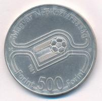 1981. 500Ft Ag "Labdarúgó Világbajnokság 1982 - 3 játékos" tokban T:BU 
Adamo EM64