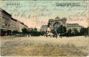 1907 Budapest VII. Központi pályaudvar, Keleti pályaudvar, Csömöri út