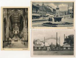 50 db főleg RÉGI magyar város képeslap / 50 mostly pre-1945 Hungarian postcards