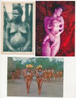 10 db MODERN enyhén erotikus motívum képeslap / 10 modern gently erotic motive postcards