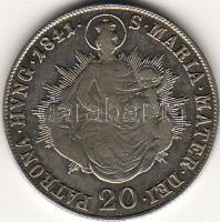 1841B. 20Kr ezüst  T:3/4