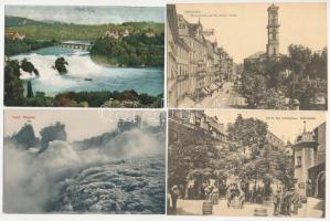 10 db RÉGI német város képeslap / 10 pre-1945 German town-view postcards
