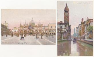 10 db RÉGI olasz város képeslap / 10 pre-1945 Italian town-view postcards