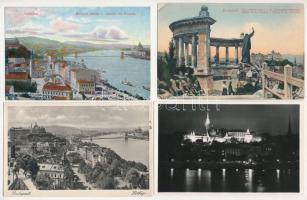 Budapest - 20 db régi képeslap / - 20 pre-1945 postcards