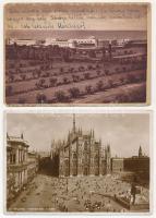 10 db RÉGI olasz város képeslap / 10 pre-1945 Italian town-view postcards