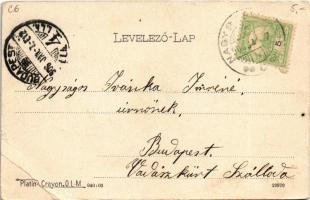 1906 Balassagyarmat, M. kir. állami főgimnázium. Darvai Armin (EB)