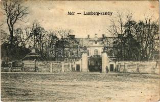 1919 Mór, Lamberg kastély. Hochstädter Jenő kiadása (EK)