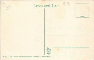 Miskolc, Városház tér, piac, Kálmán M. üzlete. Vasúti levelezőlapárusítás 48. 1915