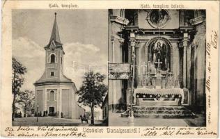 Dunakeszi, Katolikus templom, belső (r)