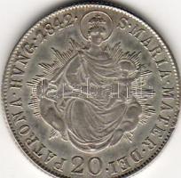 1842B. 20Kr ezüst T:3