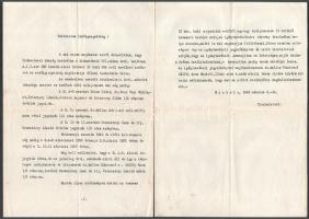 1946 Hidasnémeti, államosított erdőrészek visszaadásáról szóló okmányok