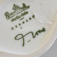 Rosenthal biszkvit porcelán vázácska. Jelzett, hibátlan. 12x6,5 cm