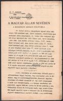 cca 1920-1930 20 db ítélőtáblai ítélet különféle ügyekben