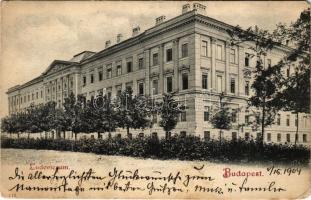 1904 Budapest VIII. Ludoviceum (Ludovika) (EK)