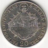 1843B. 20Kr ezüst T:3