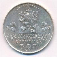 Csehszlovákia 1988. 500K Ag "A föderáció 20. évfordulója" T:1,1- ph.
Czechoslovakia 1988....