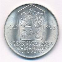 Csehszlovákia 1980. 100K Ag "Szpartakiád Játékok" T:1- Czechoslovakia 1980. 100 Korun Ag &...
