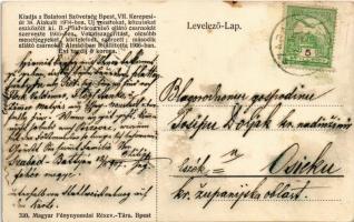 1907 Balatonfüred. Balatoni Szövetség kiadása (fl)