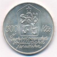 Csehszlovákia 1987. 500K Ag "Josef Lada születésének 100. évfordulója" T:1,1- 
Czechoslov...