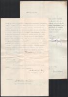 cca 1930-1960 Miskolc, törvényszéki bíró vegyes iratai