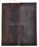 cca 1900 Eiser Ede reklámos mosodai átadásra való újra használható felíró tábla. Letörölhető. Kiváló...