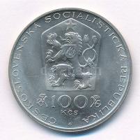 Csehszlovákia 1981. 100K Ag "Otakar Spaniel születésének 100. évfordulója" T:1,1-
Czechos...